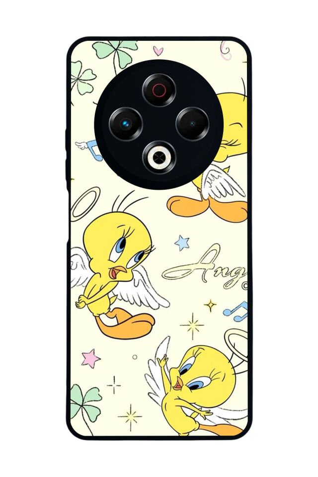 Tecno Spark 30 Uyumlu Tweety Tasarımlı Glossy Premium Kılıf