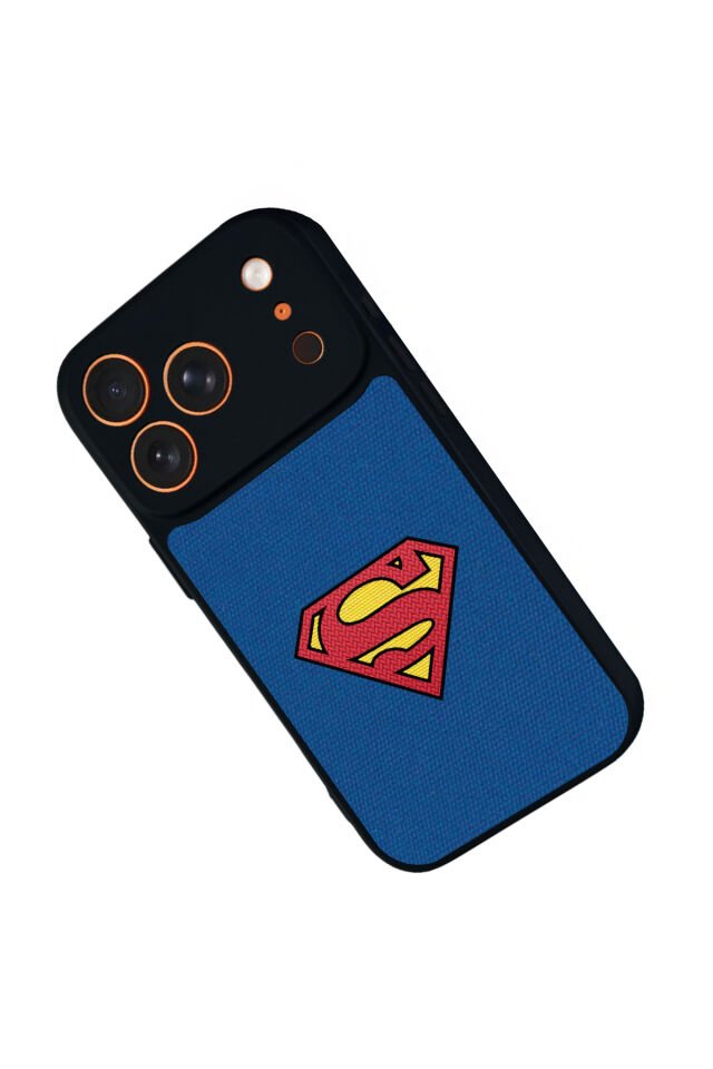 iPhone 17 Pro Max Uyumlu Superman Tasarımlı Glossy Premium Kılıf