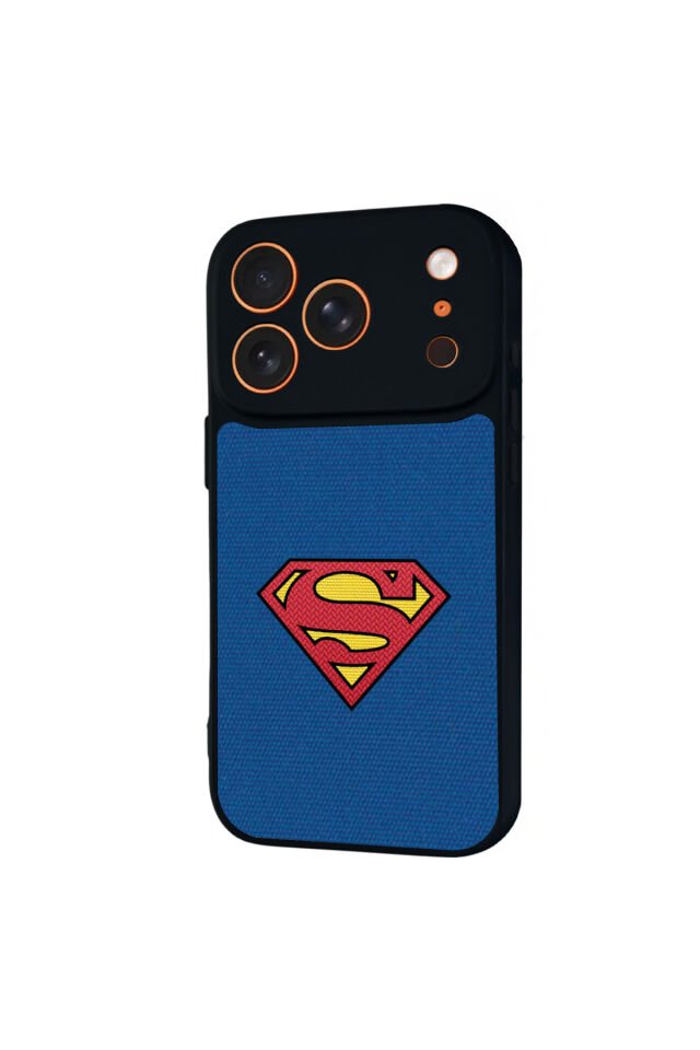 iPhone 17 Pro Max Uyumlu Superman Tasarımlı Glossy Premium Kılıf