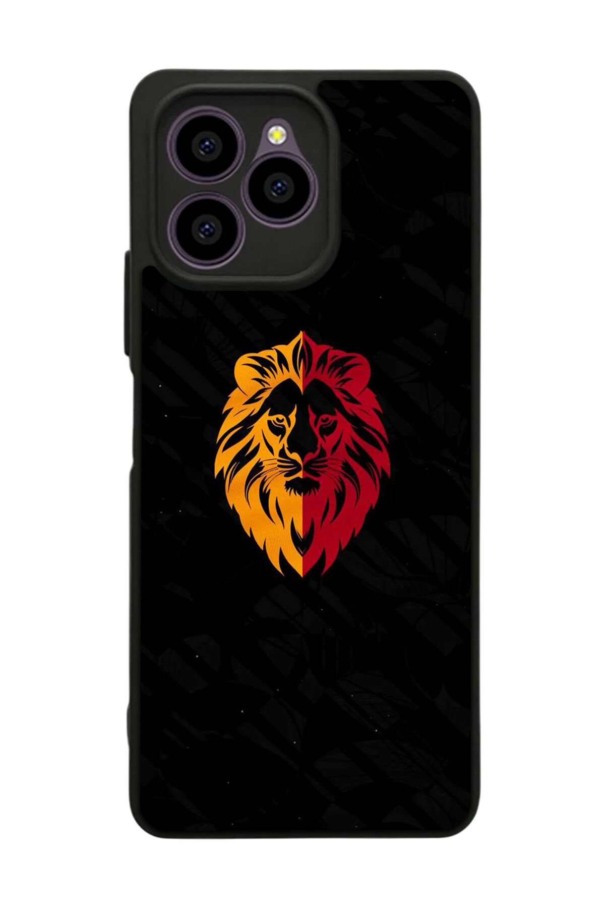 Omix X6 Uyumlu Aslan Tasarımlı Glossy Premium Kılıf