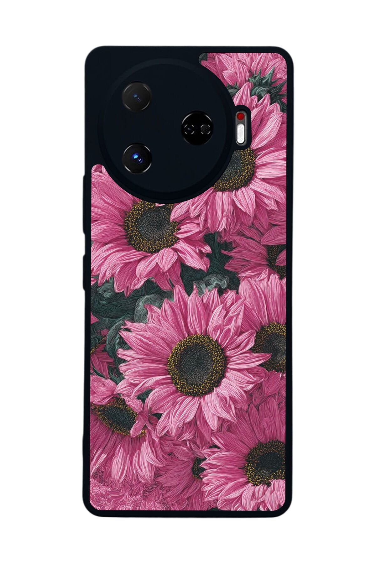Tecno Camon 30 Pro Uyumlu Cicek Tasarımlı Glossy Premium Kılıf