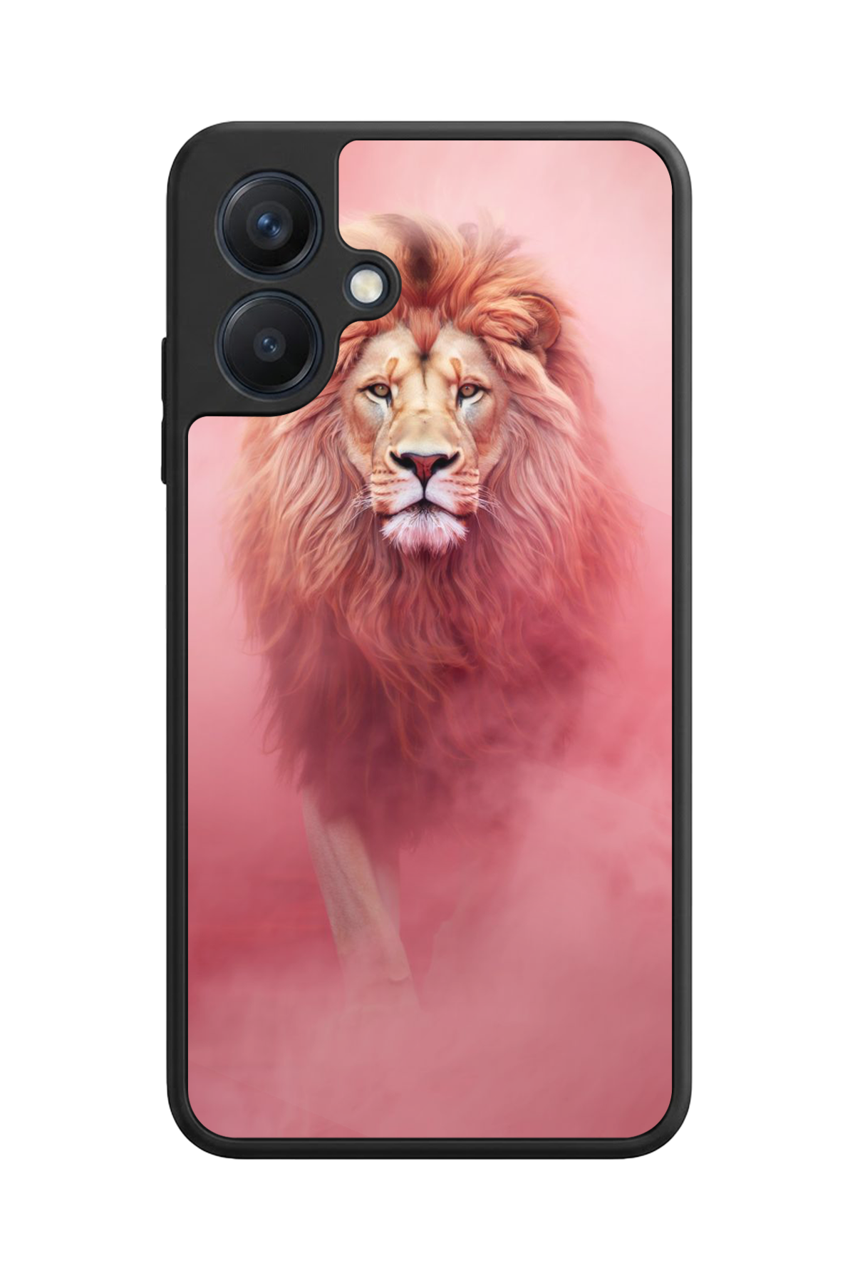 Samsung Galaxy A07 Uyumlu Aslan Tasarımlı Glossy Premium Kılıf