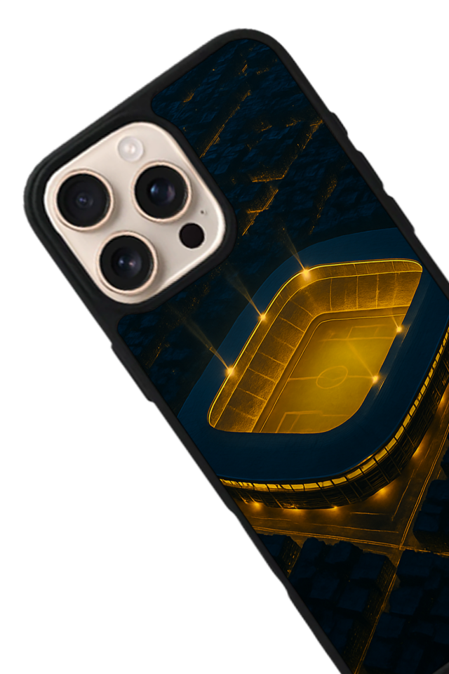 iPhone 16 Pro Max Uyumlu Fenerbahce Tasarımlı Glossy Premium Kılıf
