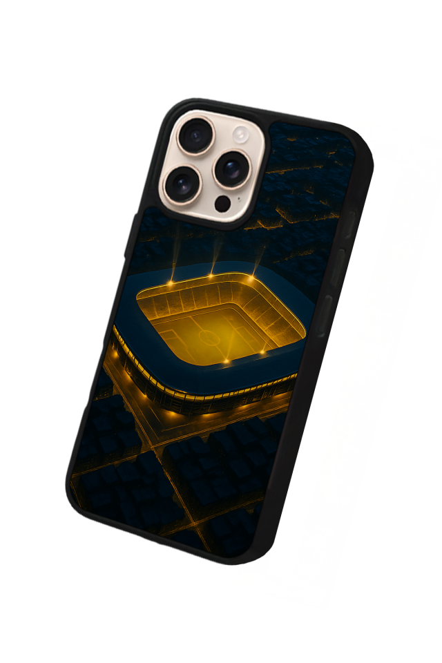 iPhone 16 Pro Max Uyumlu Fenerbahce Tasarımlı Glossy Premium Kılıf