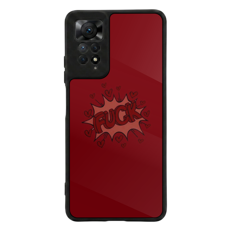Xiaomi Redmi Note 11 Pro Uyumlu Kalp Love Tasarımlı Glossy Premium Kılıf