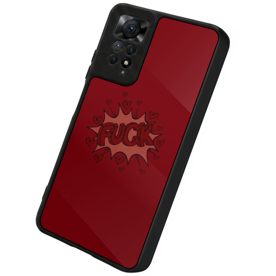 Xiaomi Redmi Note 11 Pro Uyumlu Kalp Love Tasarımlı Glossy Premium Kılıf