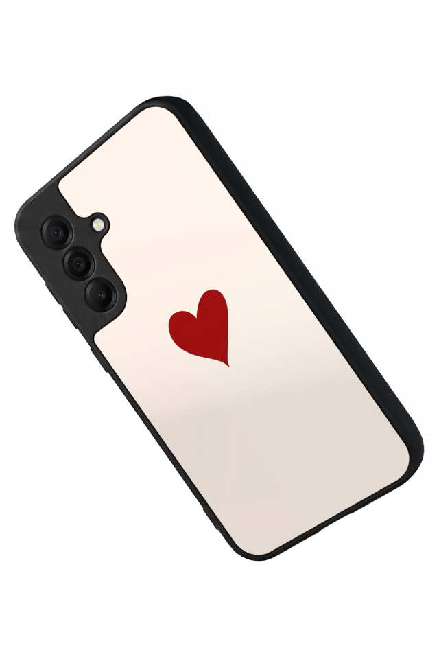 Samsung Galaxy A17 Uyumlu Kalp Love Tasarımlı Glossy Premium Kılıf