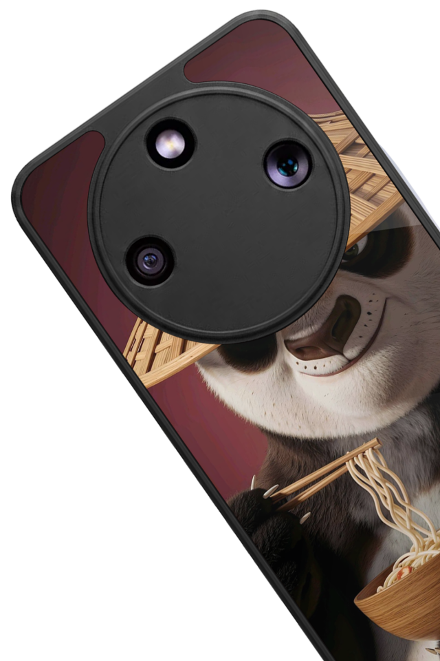 Honor Magic 8 Lite Uyumlu Kung Fu Panda Tasarımlı Glossy Premium Kılıf