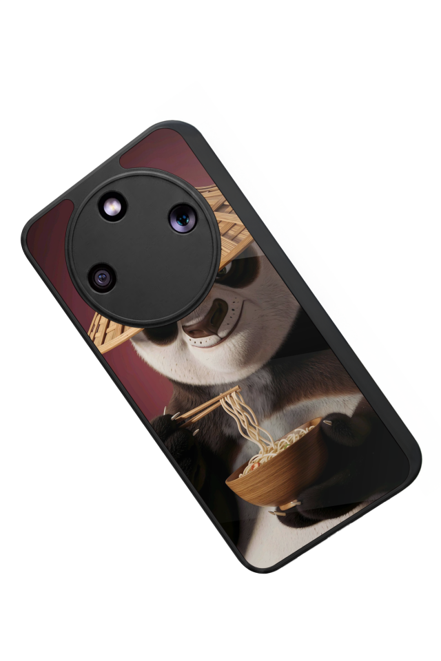 Honor Magic 8 Lite Uyumlu Kung Fu Panda Tasarımlı Glossy Premium Kılıf