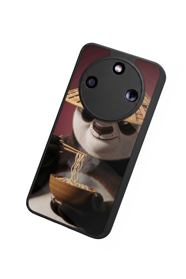 Honor Magic 8 Lite Uyumlu Kung Fu Panda Tasarımlı Glossy Premium Kılıf