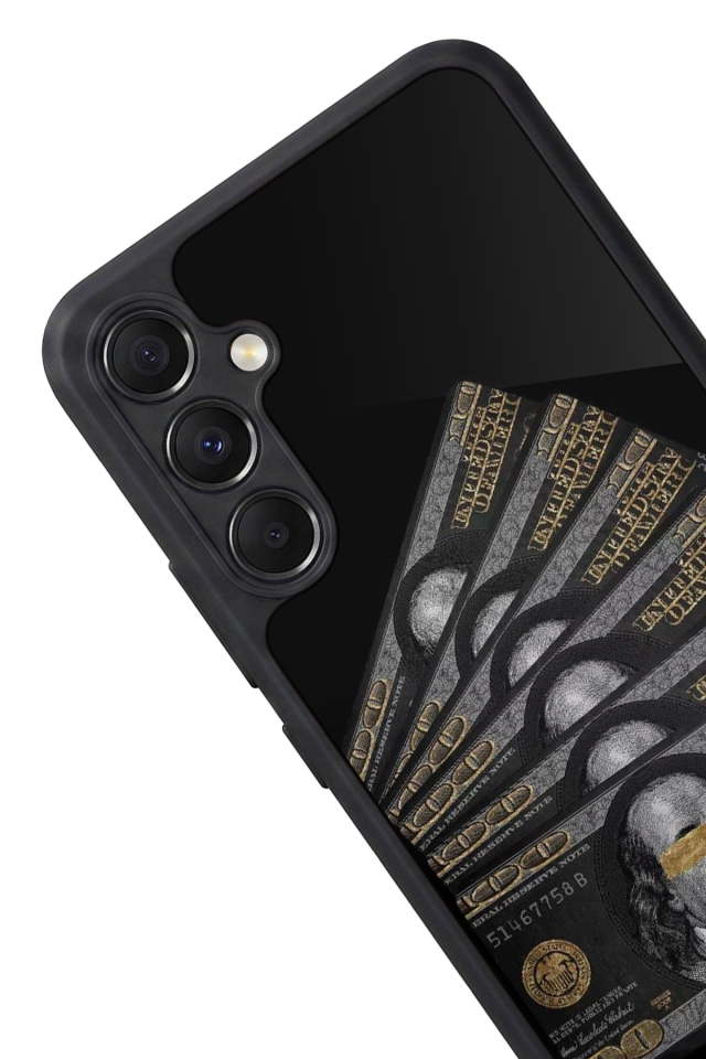 Samsung Galaxy M34 Uyumlu Para Tasarımlı Glossy Premium Kılıf
