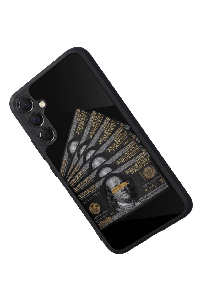 Samsung Galaxy M34 Uyumlu Para Tasarımlı Glossy Premium Kılıf