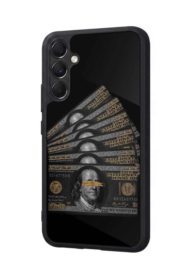 Samsung Galaxy M34 Uyumlu Para Tasarımlı Glossy Premium Kılıf