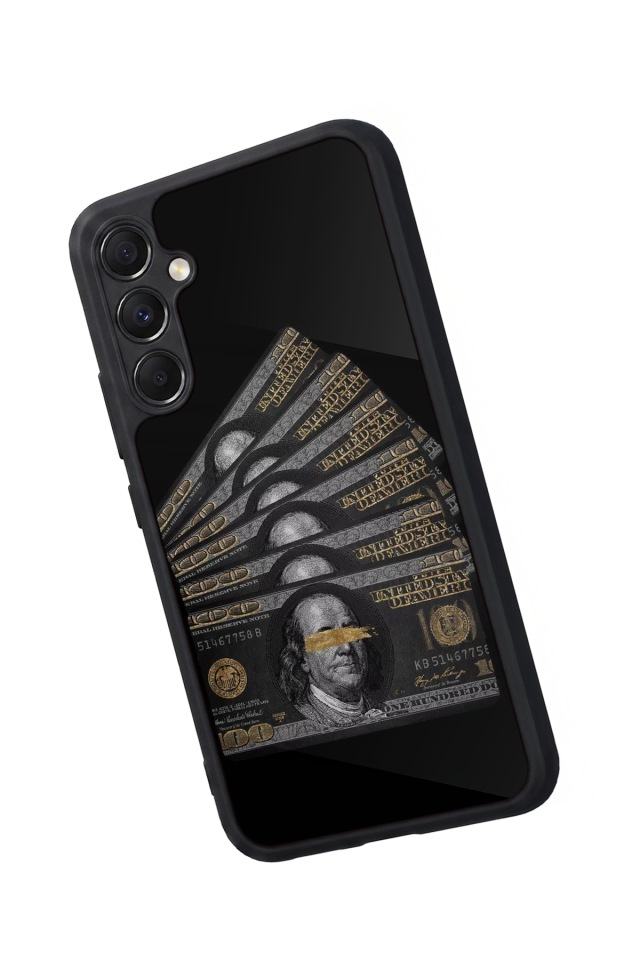 Samsung Galaxy M34 Uyumlu Para Tasarımlı Glossy Premium Kılıf