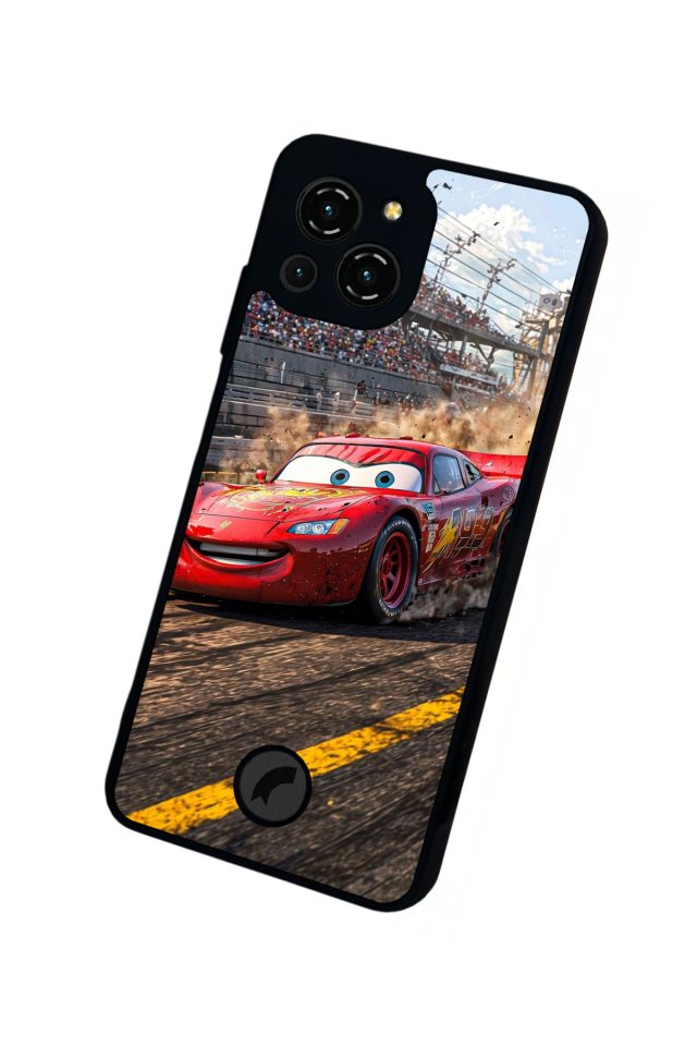 Reeder S23 Pro Max Uyumlu Simsek McQueen Tasarımlı Glossy Premium Kılıf