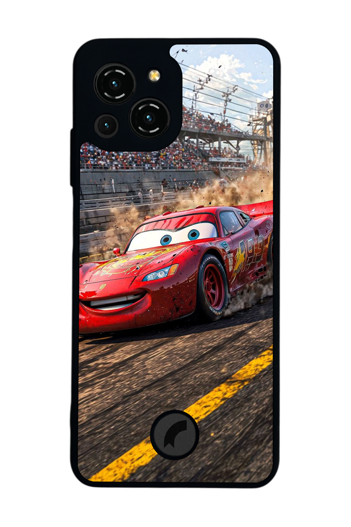 Reeder S23 Pro Max Uyumlu Simsek McQueen Tasarımlı Glossy Premium Kılıf