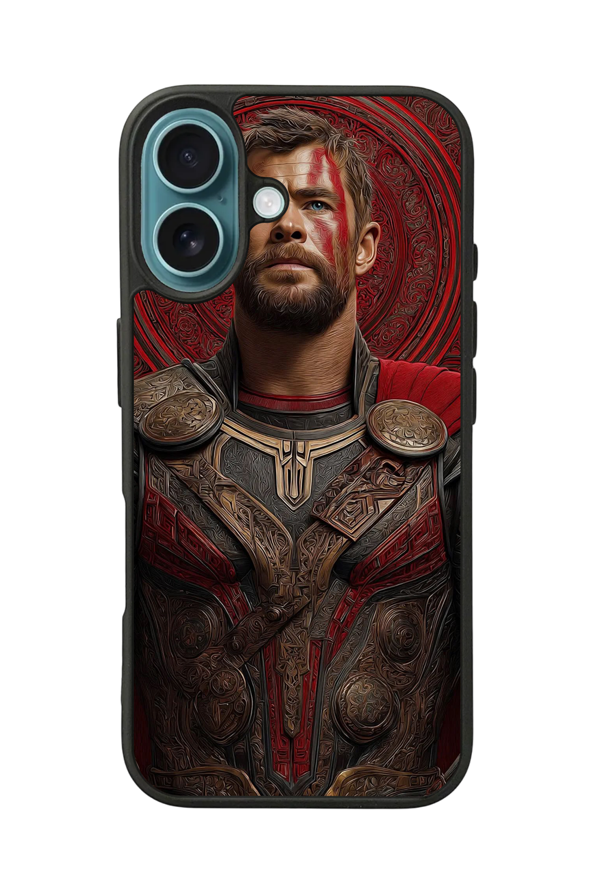 iPhone 16 Plus Uyumlu Thor Tasarımlı Glossy Premium Kılıf