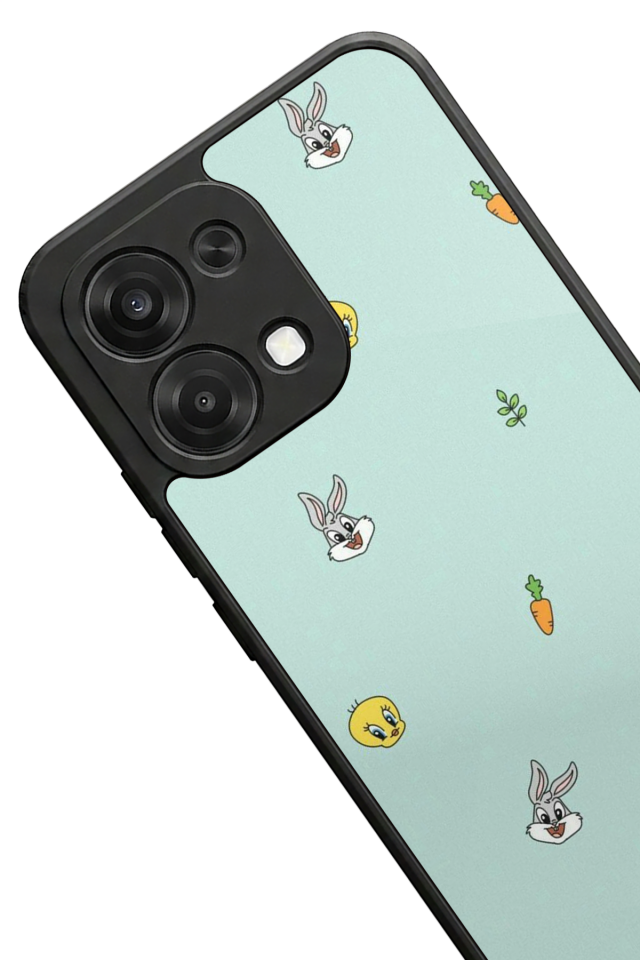 Oppo A6 Pro Uyumlu Tweety Tasarımlı Glossy Premium Kılıf