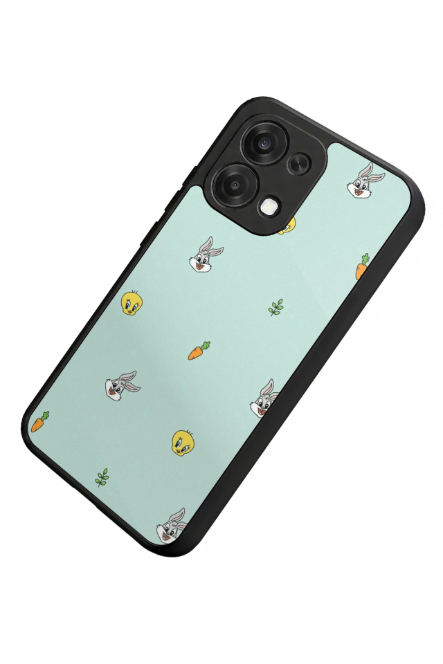 Oppo A6 Pro Uyumlu Tweety Tasarımlı Glossy Premium Kılıf