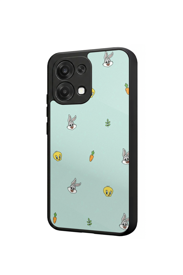 Oppo A6 Pro Uyumlu Tweety Tasarımlı Glossy Premium Kılıf