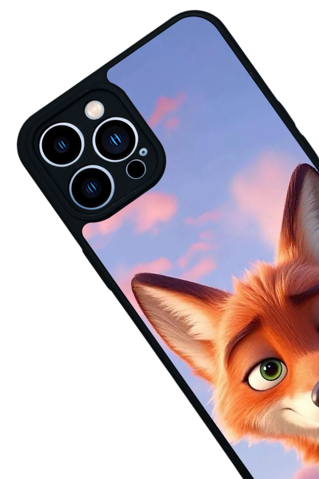 iPhone 13 Pro Max Uyumlu Zootropolis Tasarımlı Glossy Premium Kılıf