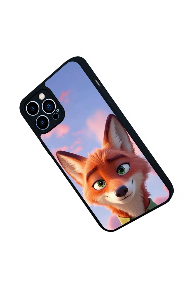 iPhone 13 Pro Max Uyumlu Zootropolis Tasarımlı Glossy Premium Kılıf
