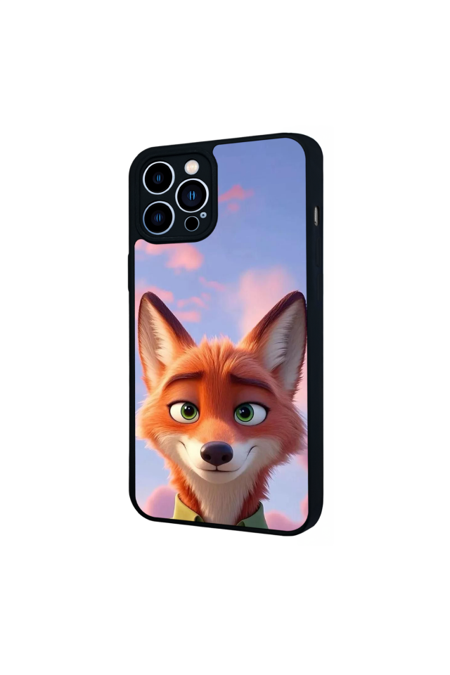 iPhone 13 Pro Max Uyumlu Zootropolis Tasarımlı Glossy Premium Kılıf