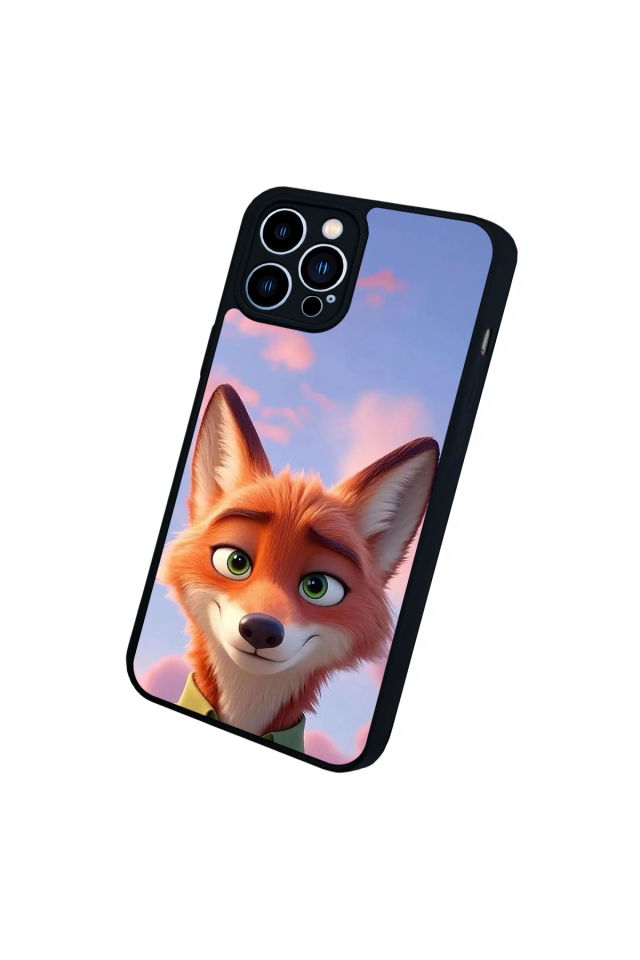 iPhone 13 Pro Max Uyumlu Zootropolis Tasarımlı Glossy Premium Kılıf
