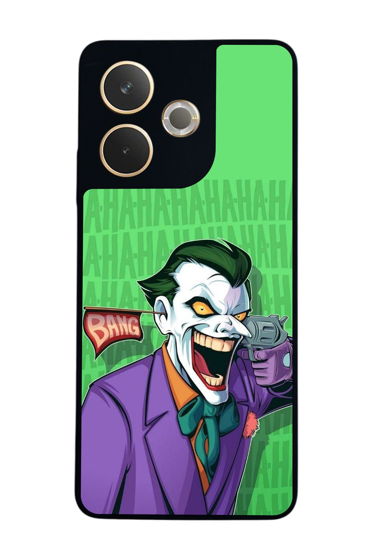 Oppo A5 Pro Uyumlu Joker Tasarımlı Glossy Premium Kılıf