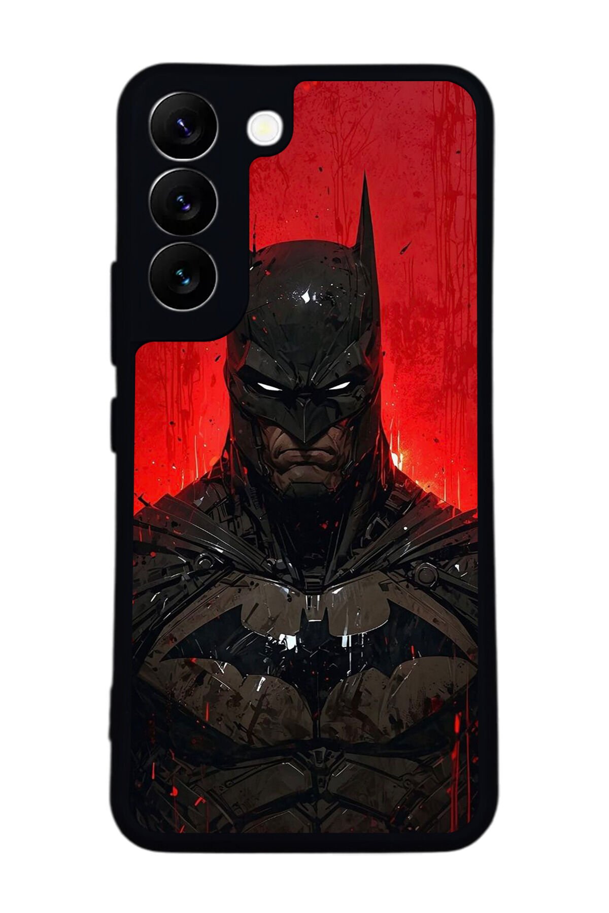 Samsung Galaxy S22 Uyumlu Batman Tasarımlı Glossy Premium Kılıf