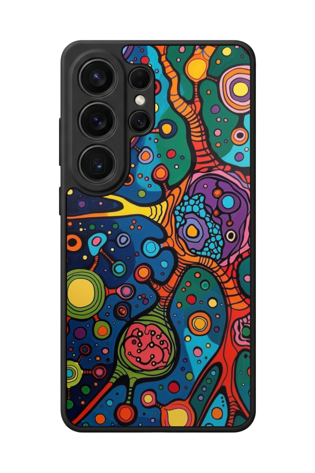 Samsung Galaxy S26 Ultra Uyumlu Abstract Tasarımlı Glossy Premium Kılıf