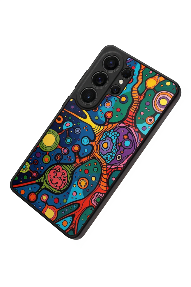 Samsung Galaxy S26 Ultra Uyumlu Abstract Tasarımlı Glossy Premium Kılıf