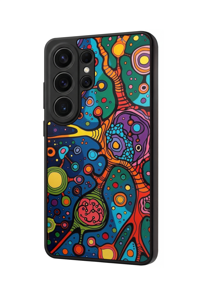 Samsung Galaxy S26 Ultra Uyumlu Abstract Tasarımlı Glossy Premium Kılıf