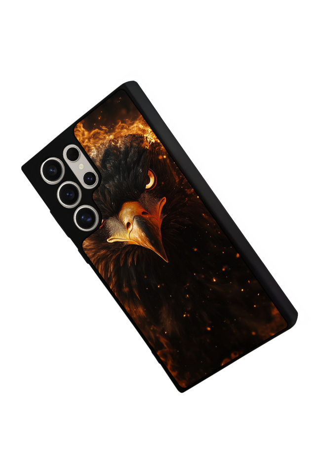 Samsung Galaxy S24 Ultra Uyumlu Besiktas Tasarımlı Glossy Premium Kılıf