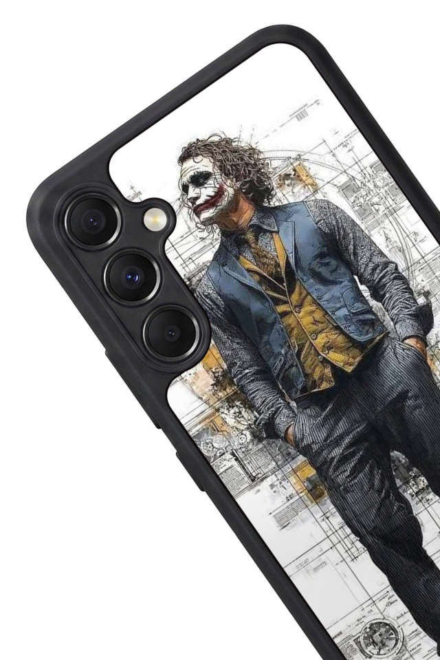 Samsung Galaxy M34 Uyumlu Joker Tasarımlı Glossy Premium Kılıf