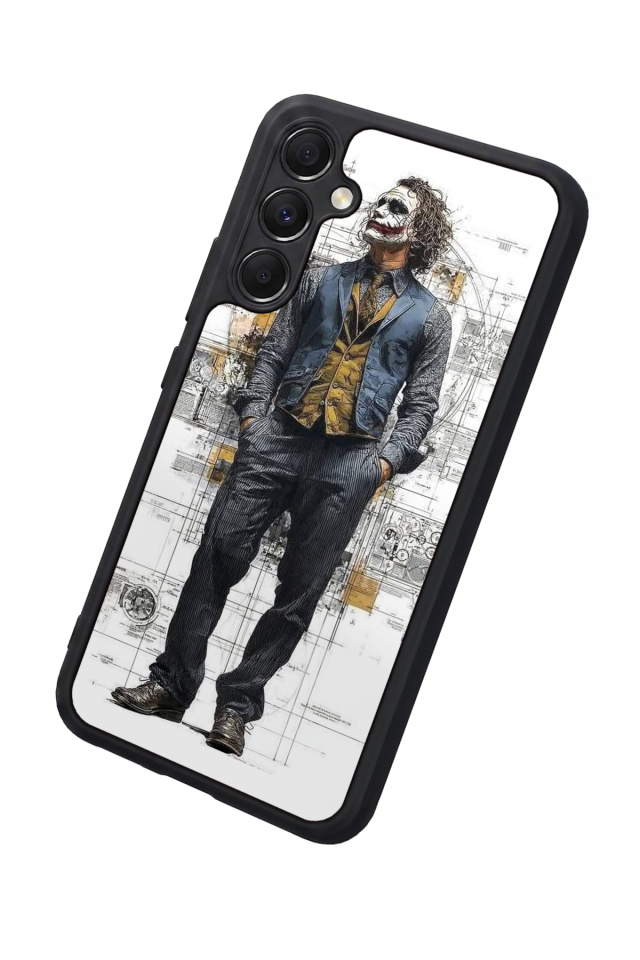 Samsung Galaxy M34 Uyumlu Joker Tasarımlı Glossy Premium Kılıf