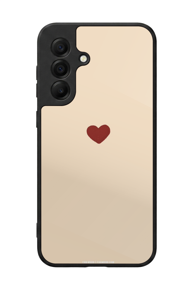 Samsung Galaxy A17 Uyumlu Kalp Love Tasarımlı Glossy Premium Kılıf