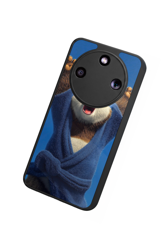 Honor Magic 8 Lite Uyumlu Kung Fu Panda Tasarımlı Glossy Premium Kılıf