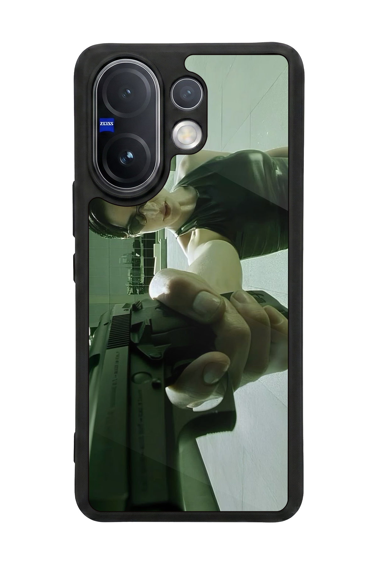 Vivo V60 Uyumlu MatriVivo V60 Tasarımlı Glossy Premium Kılıf