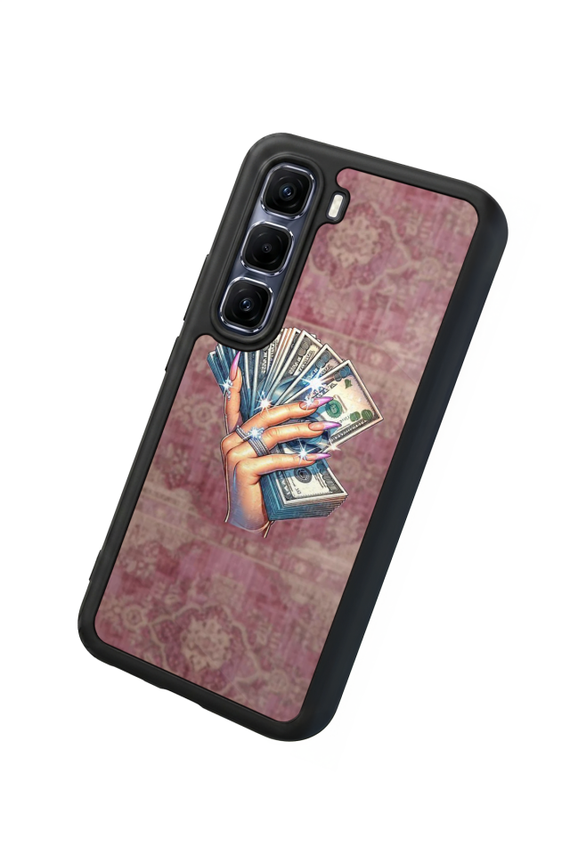 Infinix Hot 60 Pro Plus Uyumlu Money Para Tasarımlı Glossy Premium Kılıf