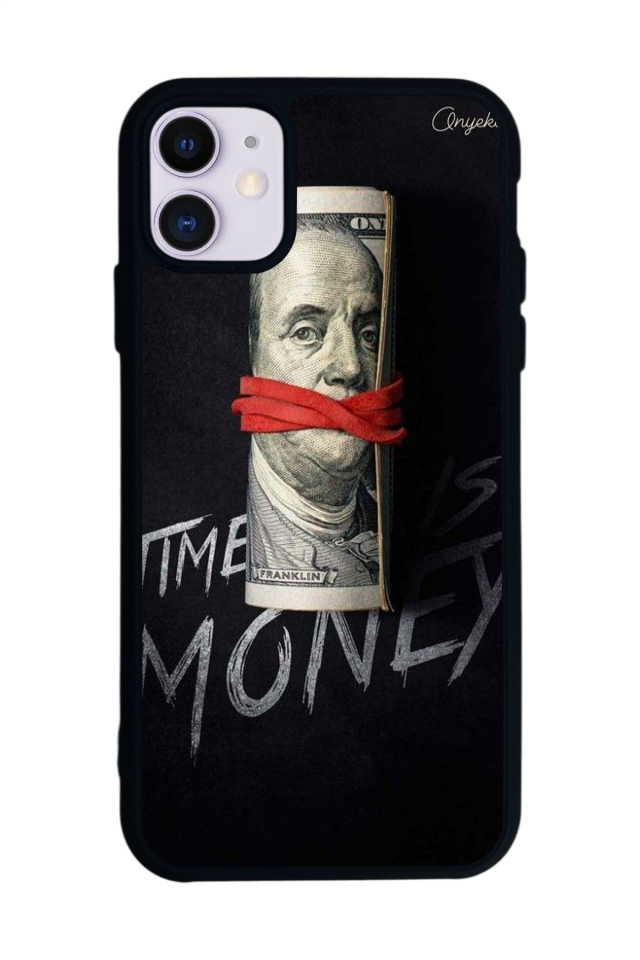 iPhone 11 Uyumlu Para Tasarımlı Glossy Premium Kılıf