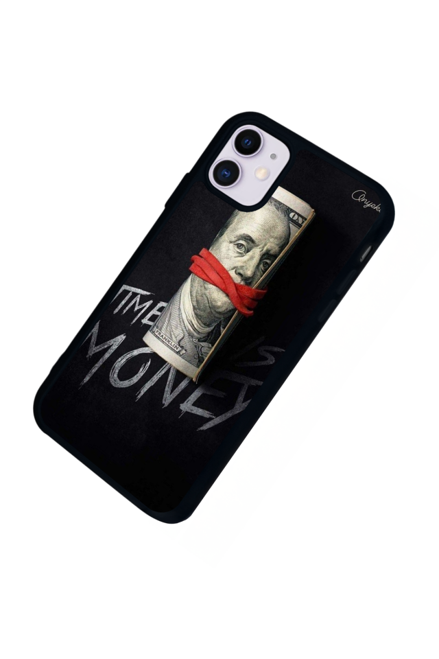 iPhone 11 Uyumlu Para Tasarımlı Glossy Premium Kılıf