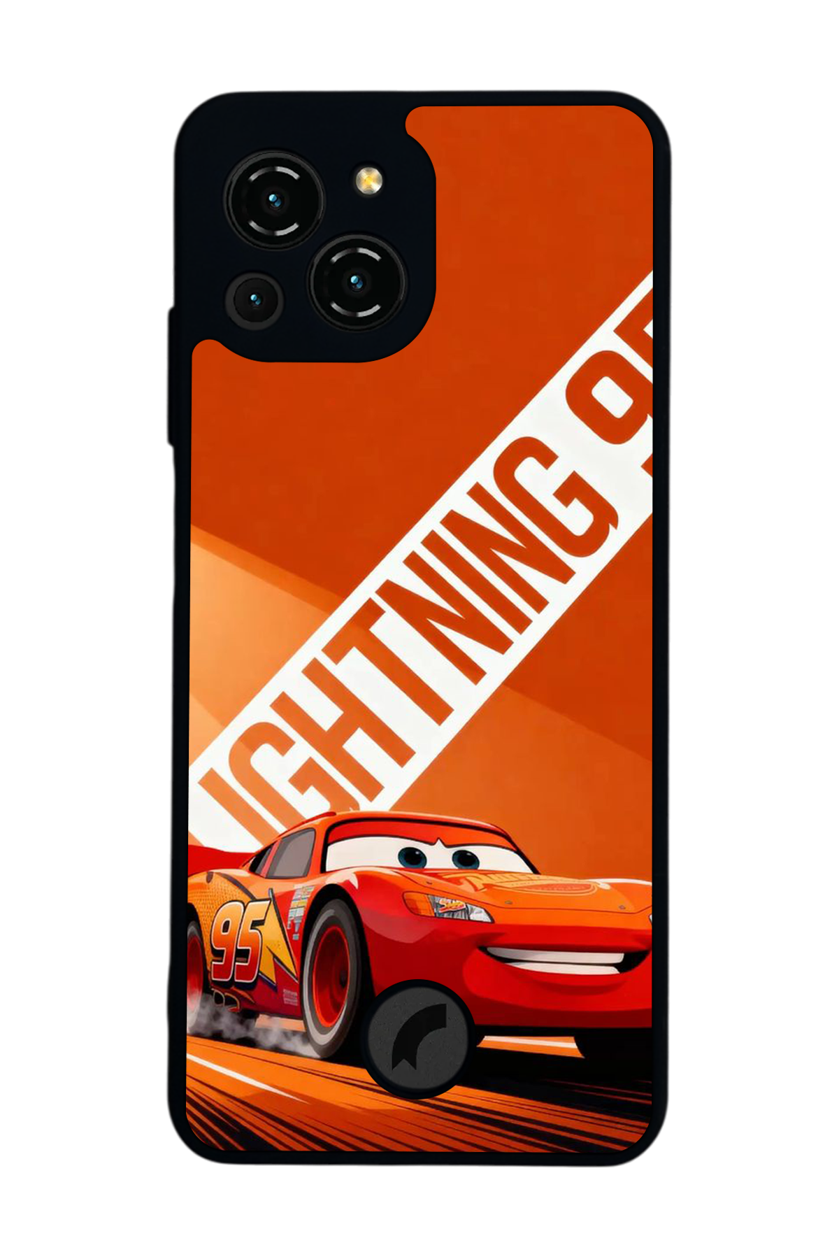 Reeder S23 Pro Max Uyumlu Simsek McQueen Tasarımlı Glossy Premium Kılıf