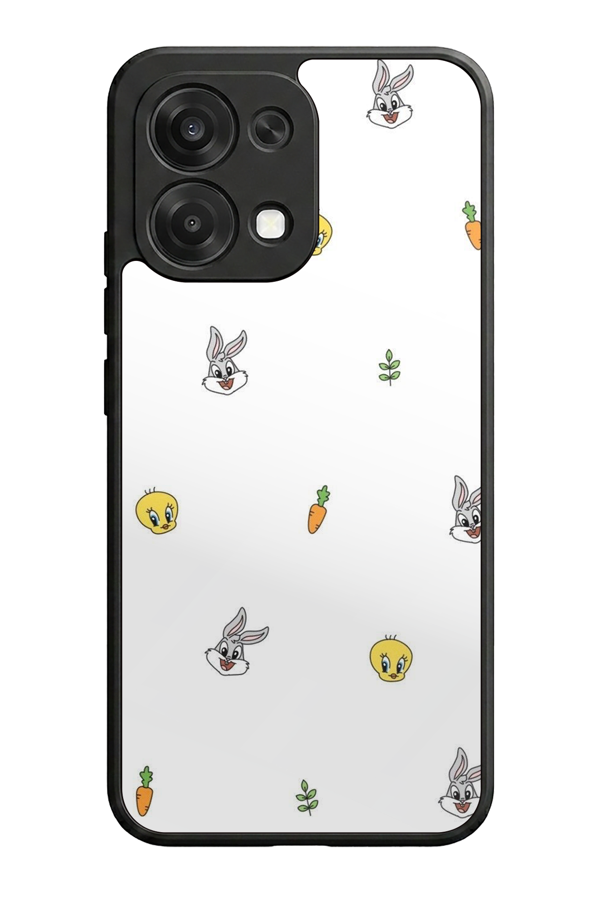 Oppo A6 Pro Uyumlu Tweety Tasarımlı Glossy Premium Kılıf