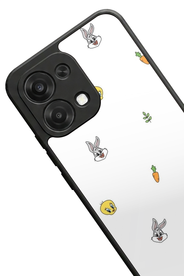 Oppo A6 Pro Uyumlu Tweety Tasarımlı Glossy Premium Kılıf