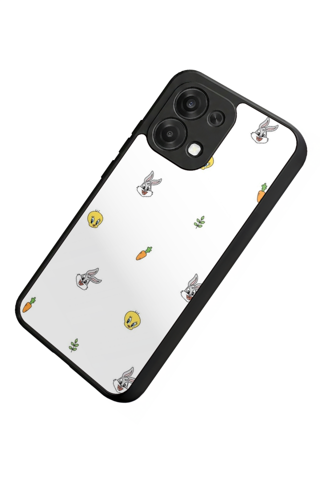 Oppo A6 Pro Uyumlu Tweety Tasarımlı Glossy Premium Kılıf