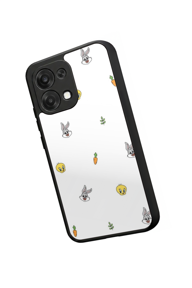Oppo A6 Pro Uyumlu Tweety Tasarımlı Glossy Premium Kılıf