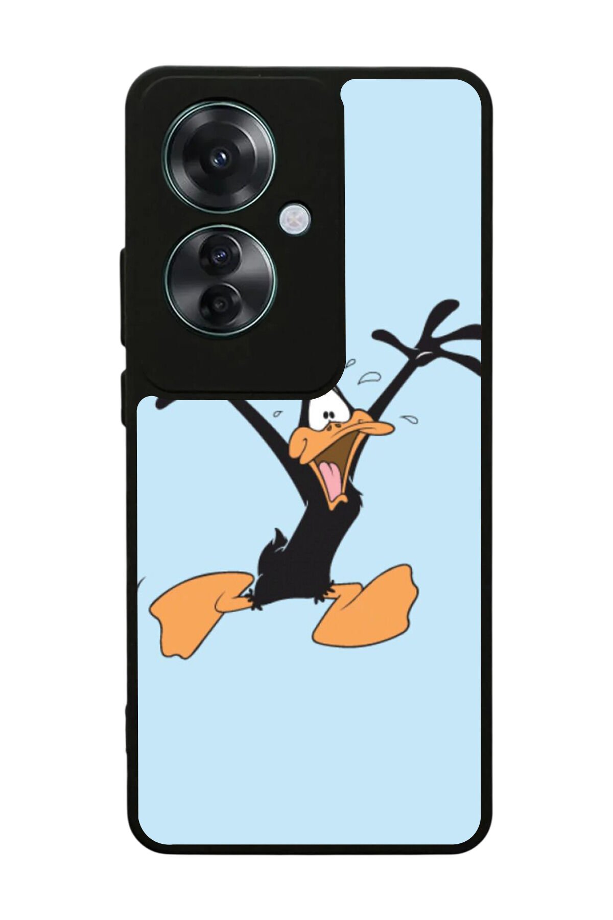 Oppo Reno 11F Uyumlu Daffy duck Tasarımlı Glossy Premium Kılıf
