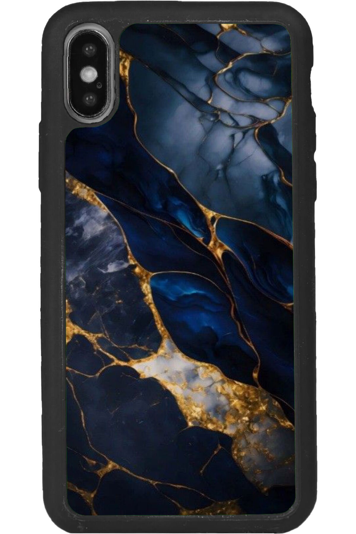 iPhone XS Max Uyumlu Mat Siyah uyumlu Kılıf – Yumuşak Silikon, Koruyucu, Şok Emici Kapak