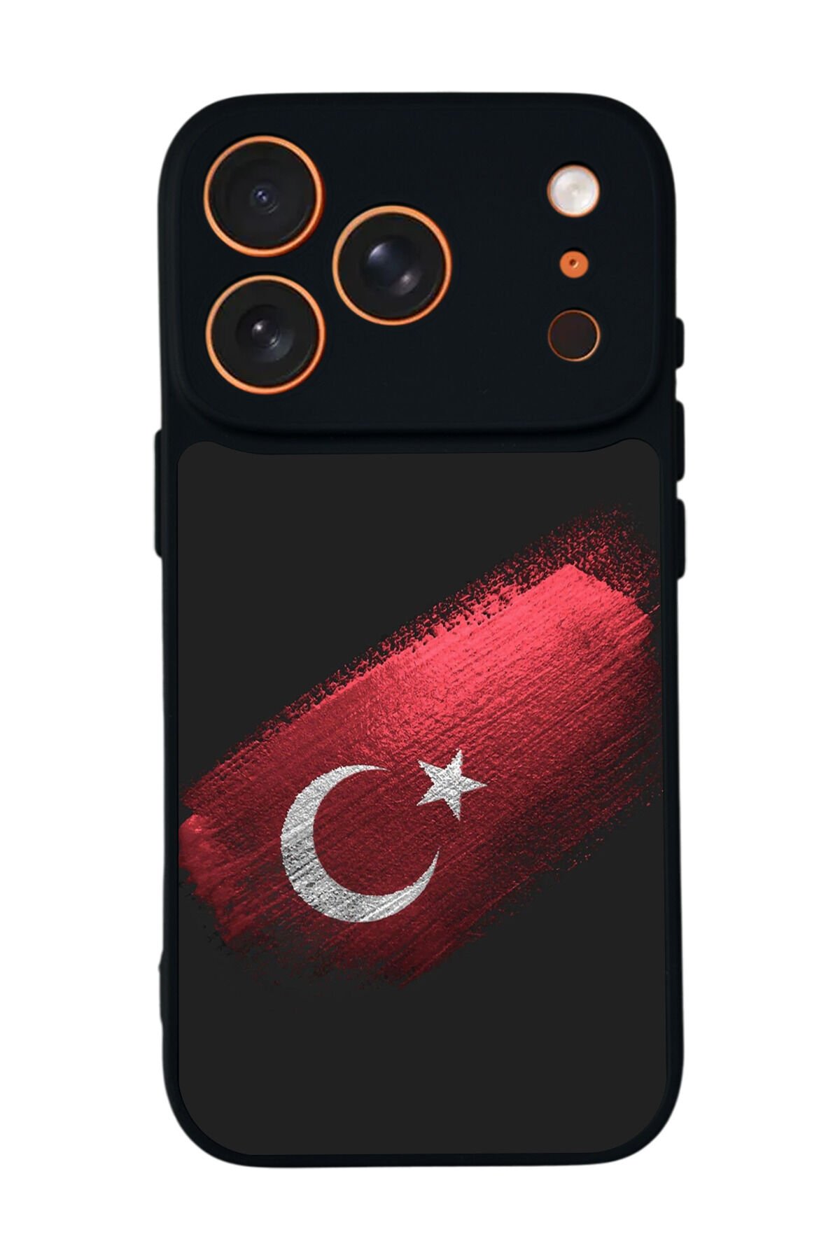 iPhone 17 Pro Max Uyumlu Türk Bayragi Tasarımlı Glossy Premium Kılıf